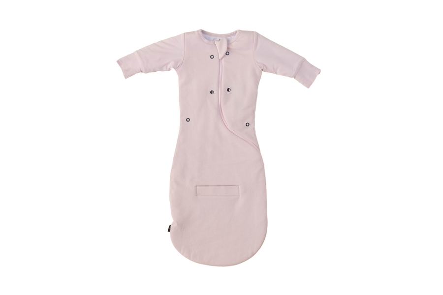 Swaddle Easy in Light Pink, laid flat